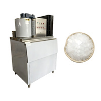 Máquina de hielo en escamas comercial completamente automática 5 toneladas 800kg Máquina de hielo en copos de nieve Máquina para hacer hielo para peces