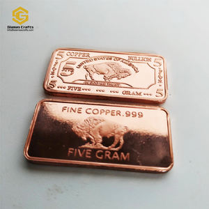 5 грамм 999 тонких медных слитков буйвола - Product Image 3