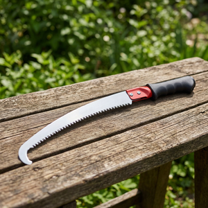 14inch 35cm Manual Pole Pruning Garden Saw with Razor Teeth Best Grade Paper Sleeve Wood <b>Cutting</b> Fixed Blade TW K5 0.37kg - Product Image 2