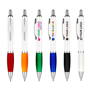 Wholesale <b>Ballpoint</b> <b>Pens</b> Multicolor <b>Ballpoint</b> <b>Pen</b> Custom With Logo Plastic <b>Ballpoint</b> <b>Pens</b> - Product Image 1