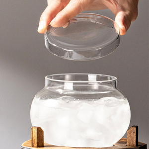 <span class=keywords><strong>Cafetera</strong></span> de Vidrio de Borosilicato de Alta Calidad con Base de <span class=keywords><strong>Madera</strong></span> para Café Frío y Hielo de 800 ml - Product Image 5