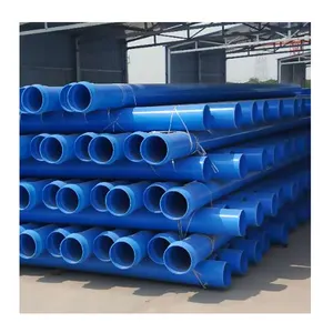 YiFang Hot Sell Encanamento Materiais Branco Redondo Pvc Tubos De Tubos De Plástico 6 Meter Schedule 40 Upvc Tubo Para O Abastecimento De Água