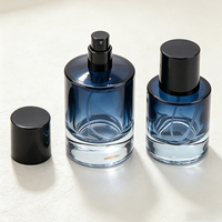 Flacon de parfum en verre transparent de 30/50/100 ml avec pulvérisateur à pompe, MOQ de 100 pièces pour l'emballage de parfums de luxe Seven Deadly Sins