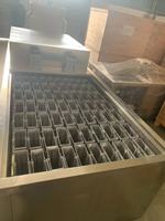 Machine à glaçons industrielle en blocs, commerciale, refroidie par eau, pour la production de glaçons en flocons, capacité de stockage pour briques de crème glacée