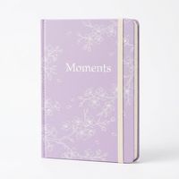 Carnet personnalisé à motifs floraux avec bande élastique, carnet de souvenirs, album photo pour la documentation des moments de voyage