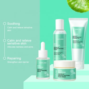 Cuidado DE LA PIEL coreano Centella Asiatica CICA <span class=keywords><strong>Kit</strong></span> Anti-envejecimiento Reafirmante Brillo Cuidado DE LA PIEL Set para mujeres Piel grasa - Product Image 5
