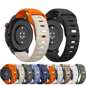 Cinturini in Silicone Traspirante da 20mm 22mm per <span class=keywords><strong>Samsung</strong></span> Galaxy <span class=keywords><strong>Watch</strong></span> 5 <span class=keywords><strong>4</strong></span> 44mm 40mm Popolari Cinturini Sostitutivi in Silicone da 20MM 22MM - Product Image 1