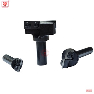 Spoilboard Surfaçage Router Bits 1/4 "Shank Carbide Insert Style Surface Revêtement Rabbeting Flycutter Rabot Dalle Routeur Bit - Product Image 5