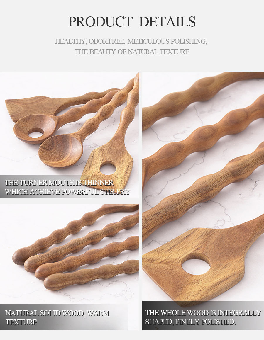 Woodsun Custom Kitchen Accessories Utensils Cooking Tools, Kitchen Cooking Utensils Set · image 2