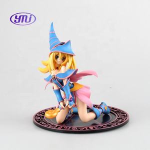 Figurines d'action et jouets en résine PVC de haute qualité, 22 cm, Duel Monsters, Belles filles, Figurines d'anime, Magicien Noir, Yu Gi <span class=keywords><strong>Oh</strong></span>, Artisanat en plastique - Product Image 1