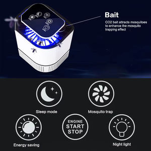 Nouvelle Arrivée Lampe Anti-Moustiques Électrique Économe en Énergie, Étanche en ABS, pour Camping et Jardin, <span class=keywords><strong>Piège</strong></span> à <span class=keywords><strong>CO2</strong></span>, Tue-Moustiques et Insectes Volants - Product Image 3