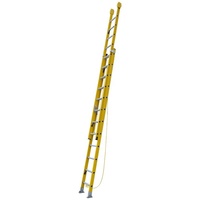 Machine d'échelle coulissante en fibre de verre Fire Escape avec poinçonnage automatique hydraulique pour échelon d