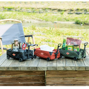 Outdoor tissue <b>box</b>, waterproof BBQ seasoning bottle <b>storage</b> <b>box</b>, small car <b>camping</b> desktop decoration tissue <b>box</b>. - Product Image 3