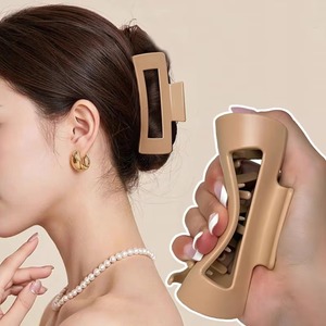 Pince à cheveux en silicone souple style coréen pour femme, pince requin pour l'arrière de la tête - Product Image 4