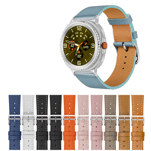 สายนาฬิกาหนังแท้คุณภาพสูงสำหรับ <span class=keywords><strong>Samsung</strong></span> Galaxy สายนาฬิกาหนังแท้ Watch8สำหรับ <span class=keywords><strong>Samsung</strong></span> Galaxy Watch8สายหนังแท้ - Product Image 1