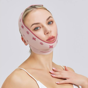 2025 Mặt Điêu Khắc Ngủ Mặt Nạ Cằm Dây Đeo Cho Cằm Đôi Cho Người Phụ Nữ V-Line Định Hình Khuôn Mặt Mặt Mặt Nạ - Product Image 2