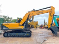 Prix bas bon marché Original utilisé 220-9s Hyundai Wheel Excavator 220-9S 210-9S 210W-9S 305LC-9T Heavy Equipment Excavator Machine