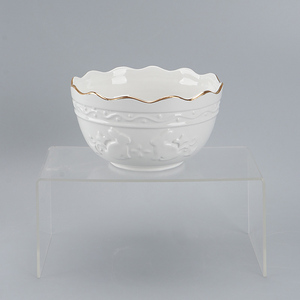 Elegante Tarro <span class=keywords><strong>de</strong></span> Almacenamiento <span class=keywords><strong>de</strong></span> Cerámica Blanca con Forma <span class=keywords><strong>de</strong></span> <span class=keywords><strong>Huevo</strong></span> <span class=keywords><strong>de</strong></span> Pascua, con Adorno <span class=keywords><strong>de</strong></span> Conejo Dorado y Patrón en Relieve - Product Image 4