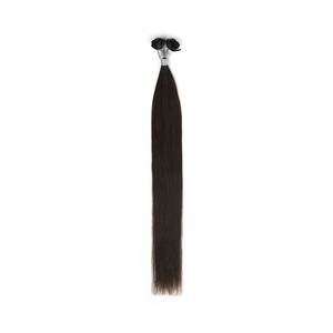 K.SWIGS Flat-Tip Human Hair <b>Extensions</b> Virgin Remy Cuticle Aligned and Invisible Durable Reusable No Shedding Lightweight Secure - Product Image 1