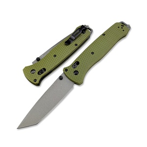 มีดพับ Bailout 537 EDC CPM-3V ใบมีดเหล็กคาร์บอน สำหรับตั้งแคมป์ พกพา พร้อมที่ทุบกระจก สำหรับกิจกรรมกลางแจ้งและการล่าสัตว์ - Product Image 1