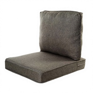 Outdoor High Density Sponge Waterproof <strong>Cushion</strong> for Rattan Chair &amp; Sofa Removable Washable Solid Color <strong>Rectangular</strong> Customized - Product Image 1
