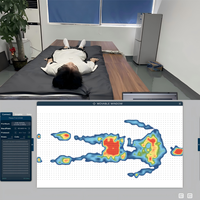 Tapis de surveillance du sommeil en tissu flexible avec capteur de pression FSR pour la prévention des escarres et des ulcères de pression