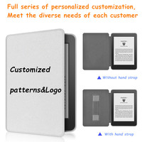Grosir casing sampul E-book pintar desain kustom dengan tali tangan untuk Kobo Kindle Oasis Paperwhite 11 12