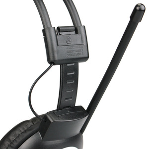 Retekess Black TR101 Headset FM Radio 50-108MHz Walkie Talkie Headset Listening Training Exams Campus Broadcasting - Product Image 1