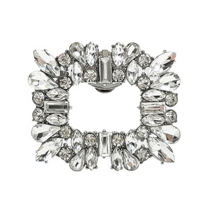 Accessoires de chaussures en métal ornés de strass et de cristaux, motifs floraux, clips de talon, boucles de mariée, pour <span class=keywords><strong>l</strong></span>'approvisionnement transfrontalier - Product Image 5