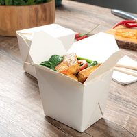 Seau à nouilles en papier kraft de haute qualité et boîte à pâtes UV avantage huile et anti-fuite usine en gros personnalisable