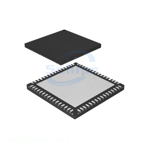 ชิ้นส่วนวงจรอิเล็กทรอนิกส์แบบฝังตัว AT90CAN64-15MZ 64 VFQFN แบบมีแผ่นต่อภายนอก - Product Image 1