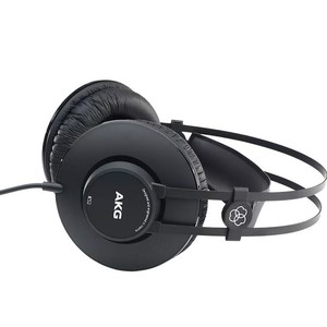 Auriculares con cable cerrados sobre la oreja AKG K52 para grabación en estudio, monitorización de música y uso profesional. - Product Image 3