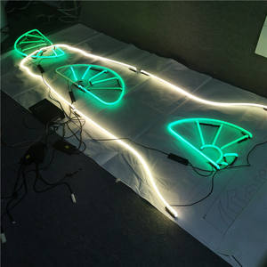 Colorido acrílico led al aire libre de la luz de neón flex de cuerda de acrílico con respaldo - Product Image 5