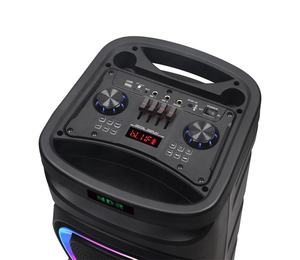 Nouvelle Enceinte Portable Bluetooth Karaoké Extérieure 2023 de Haute Qualité avec Double Haut-parleur 10'' <span class=keywords><strong>Partybox</strong></span> <span class=keywords><strong>310</strong></span>, Subwoofer 40W RMS et Microphone Sans Fil - Product Image 4