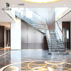 Дешевые горячие продажи большие плиты Кипр серые напольные плитки турецкий серый мрамор для проекта - Product Image 3