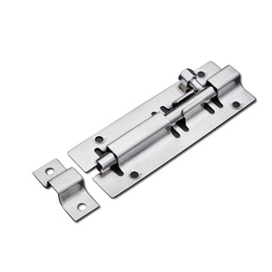 Perno para puerta y ventana de acero inoxidable, tipo medio engrosado, montaje expuesto, de 3 a 12 pulgadas, para puertas, ventanas, cajones y armarios - Product Image 3