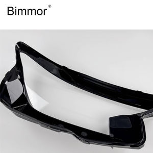 Lente de faro Bimmor para <span class=keywords><strong>Audi</strong></span> <span class=keywords><strong>Q4</strong></span> 2023, cubierta de lente de cristal para faros delanteros, carcasa de plástico transparente, fábrica de faros - Product Image 3