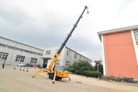 Mini-grue araignée 5 tonnes 1,5 tonne, double alimentation diesel-électrique, faible bruit, sur chenilles, pneumatique, mobile, pour levage d'acier, usage restaurant, tout usage