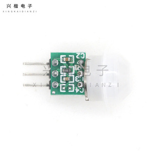 โมดูลเซ็นเซอร์ตรวจจับความเคลื่อนไหวอินฟราเรดขนาดเล็กพร้อมเลนส์เฟรสเนล DC 6V ชิ้นส่วนตรวจจับแสงเพื่อความปลอดภัย - Product Image 2