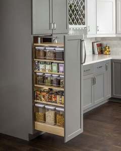 Armoires de cuisine modulaires populaires, designs de cuisine modernes, conception de petite cuisine pour appartement - Product Image 5