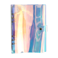 Couverture pour planificateur holographique A6, dispositif Transparent avec pince bineuse