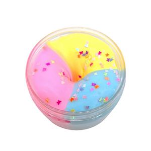 New Popularity Colorful Unicorn <b>Slime</b> <b>Toys</b> Supplies Crystal Fluffy Charms Putty Resin <b>Slime</b> - Product Image 3