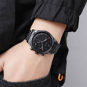 Scottie 3001 relojes de cuarzo de acero inoxidable impermeables <span class=keywords><strong>para</strong></span> hombres bonito reloj de pulsera de moda <span class=keywords><strong>Citizen</strong></span> Aleación de vidrio al por mayor - Product Image 1