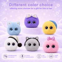 Jouet robot en peluche IA ODM/OEM, chat interactif parlant, compagnon chatbot, animal de compagnie intelligent pour enfants, animal de compagnie IA personnalisé, pendentif IA compagnon