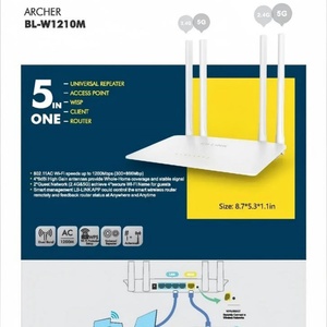 Router Inalámbrico Inteligente de Doble Banda LB-link 11AC 1200Mbps, Repetidor, Extensor AP, BL-W1210M, Router Wifi 2.4G y 5G - Product Image 4