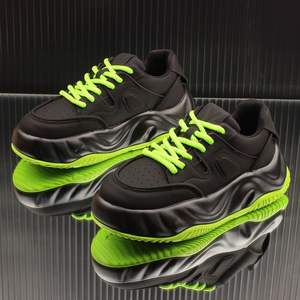 पुरुषों के जूते 2024 सफेद मोटी वृद्धि की प्रवृत्ति आकस्मिक खेल जूते - Product Image 6