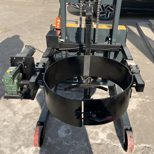 Leichter elektrischer Öl trommel wagen mit elektronischer Waage für batterie betriebene Lack fabrik inkl. Pumpen motor - Product Image 5