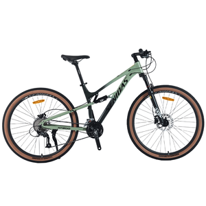Vélo de montagne Senidas MT200 à suspension intégrale de 27,5 pouces, frein à disque hydraulique, 27 vitesses, cadre en alliage d'aluminium, pneus de <span class=keywords><strong>2</strong></span>,35 pouces - Product Image 4