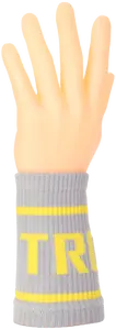 Custom Cross Fit Schweiß bänder Schweiß bänder mit Logo Baumwolle/Nylon Sport Armband Handgelenks chutz für Frauen und Männer