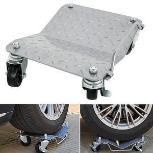 KARJOYS Vehicle Wheel Dolly with 1600LBS Load-bearing Capacity <strong>Car</strong> Tire Moving Dolly 4PCS =1 UNIT Aluminum Alloy Wheel Dolly - Product Image 4